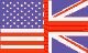 American & British flags combined