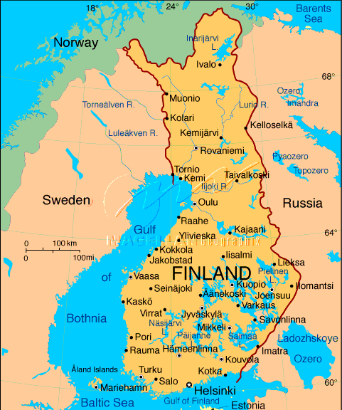 map of Flinland
