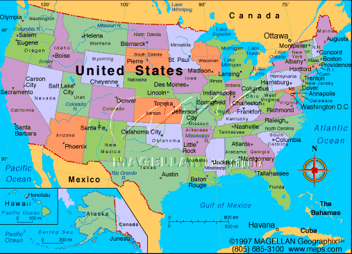 map of country