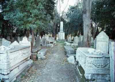 Gravestones on the Mount of Olives