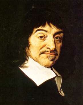 Painting of Descartes