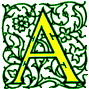 Illuminated letter a