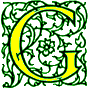 Illuminated letter G