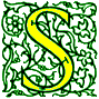 Illuminated letter S